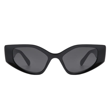 Sparkle - Geometric Rectangle Retro Cat Eye Women&