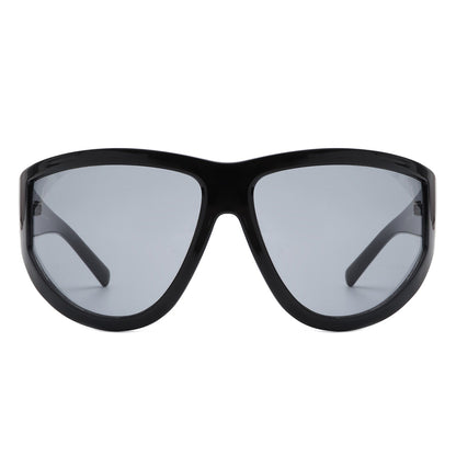 Xara - Oversized Chunky High Fashion Women Sunglasses