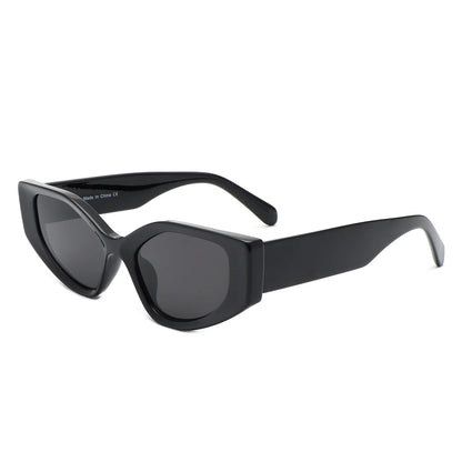 Sparkle - Geometric Rectangle Retro Cat Eye Women&