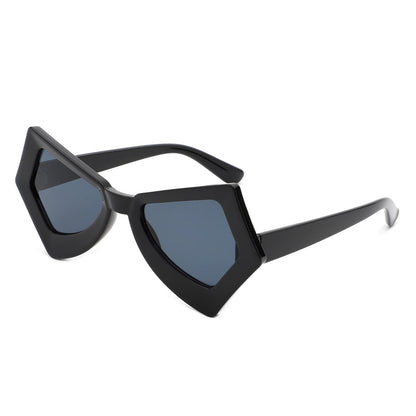 Nymeria - Irregular Sharp Geometric Fashion Women&
