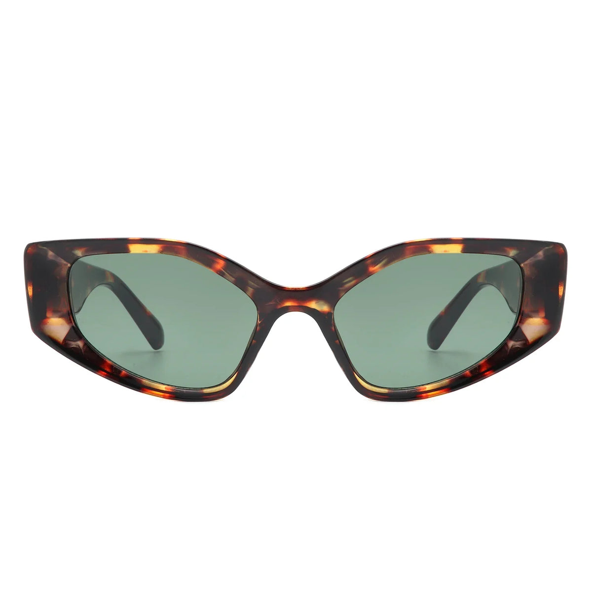 Sparkle - Geometric Rectangle Retro Cat Eye Women&