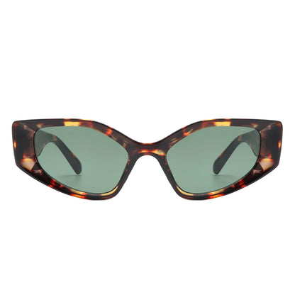 Sparkle - Geometric Rectangle Retro Cat Eye Women&