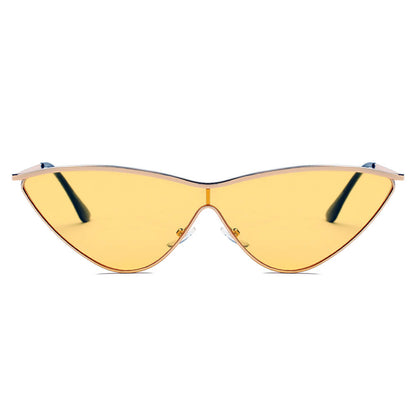 SUSTYA -  Women Fashion Tinted Cat Eye Sunglasses