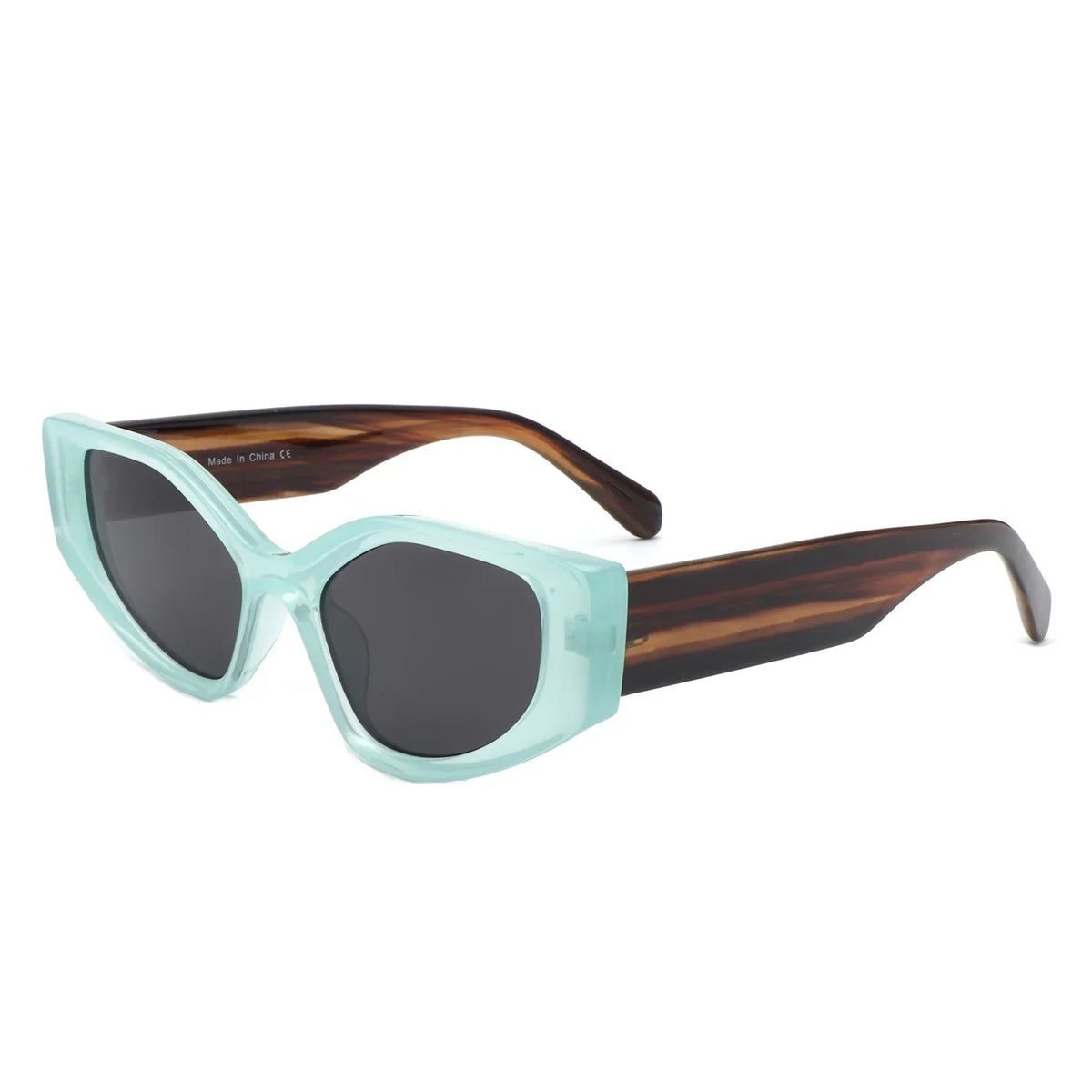 Sparkle - Geometric Rectangle Retro Cat Eye Women&