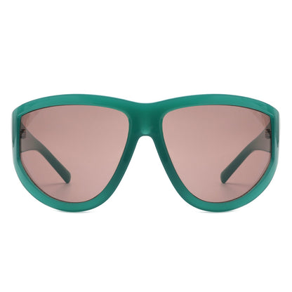 Xara - Oversized Chunky High Fashion Women Sunglasses