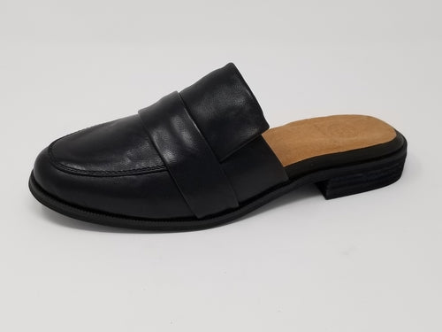 Black Azure Ophion Culver footwear showing sleek design and stylish silhouette on a plain background.