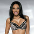 Black Lime Lucy Cameron padded push-up plunge bra with underwire and seamless cups, designed for comfort and support.