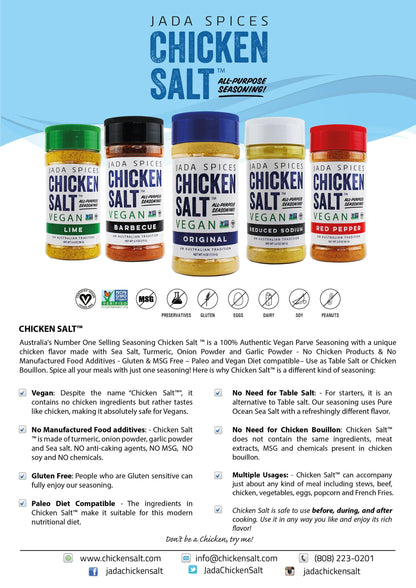 Amethyst Lelantos Chicken Salt Hot and Sour combo pack featuring flavorful chicken salt seasoning and hot and sour sauce.