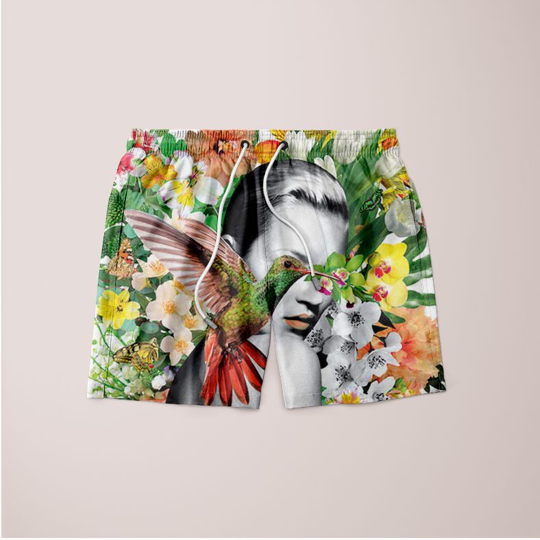 Sky Felix Claire Flowers T-shirt featuring a vibrant floral design with bright colors and casual fit.
