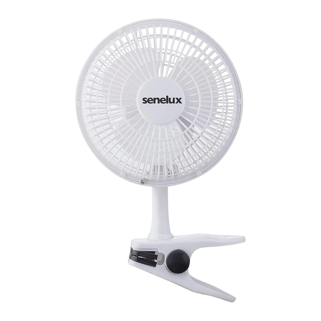 Senelux 6" Clip On Desk Fan- Home Cooling from a Portable, Cool Clip Fan; Clip on Desk Fan
