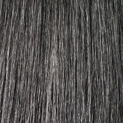 Silver Fox premium human hair wig in Color 44 by Peach Clymene, showcasing sleek, natural-looking hair styled for elegance.