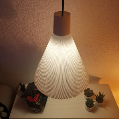 Azure Pontus Conea Light, modern lighting fixture with sleek design, shown in a contemporary interior setting.