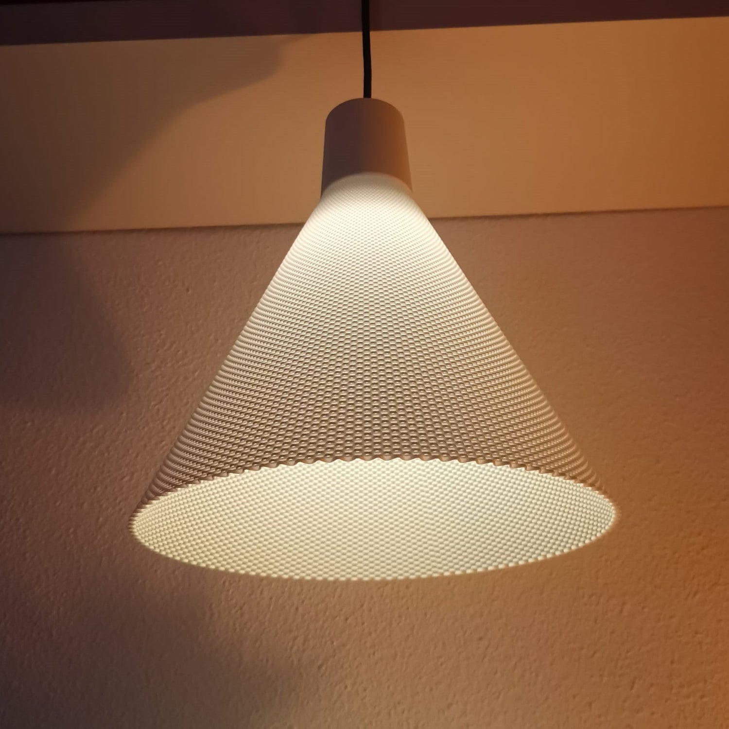 Azure Pontus Conea Light, modern lighting fixture with sleek design, shown in a well-lit room setting.