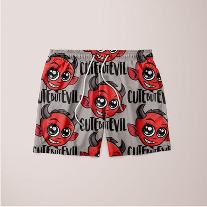 Sky Felix Cute But Evil pattern T-shirt featuring a playful, edgy design with bold graphics and vibrant colors.