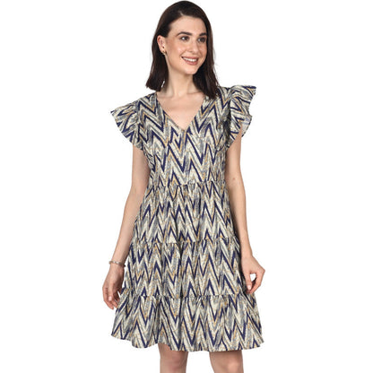 Jade Poppy short maxi dress for women, flowing lightweight fabric, sleeveless design, and vibrant floral pattern, perfect for summer.
