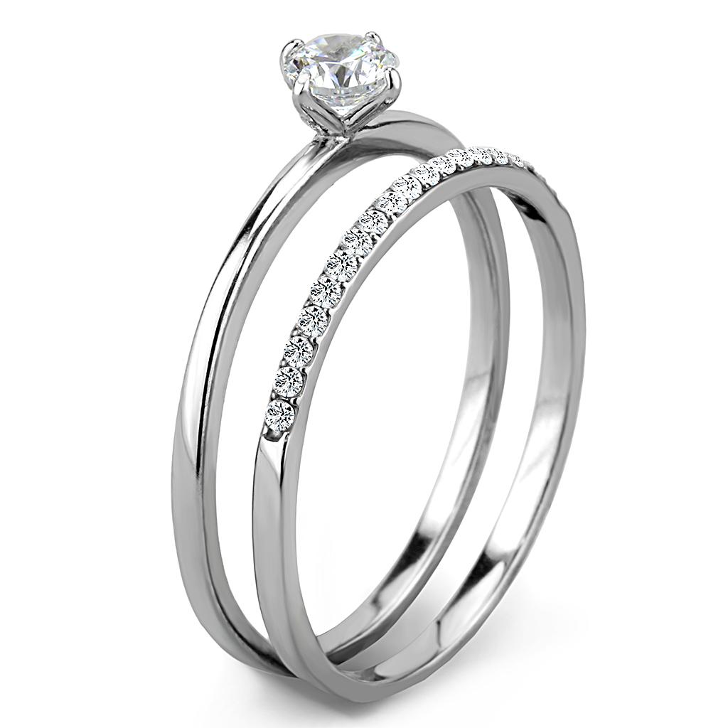 High polished stainless steel ring by Turquoise Tiger with AAA grade quality, jewelry and watch accessory.