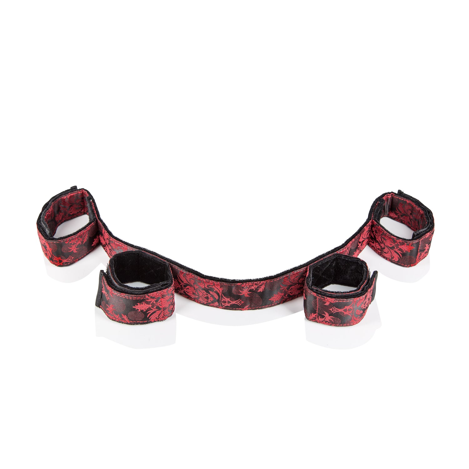 Viridian Leto Scandal Bondage Bar accessory with metal connectors and adjustable straps, designed for bondage and restraint activities.