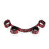 Viridian Leto Scandal Bondage Bar accessory with metal construction and adjustable straps for BDSM restraint play.