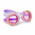 Purple donut-shaped goggles for kids by Ivory Trillium, featuring fun and colorful design for playful fashion.