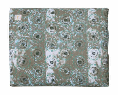 Azure Jason Zabuton Yoga Meditation cushion with soft fabric cover and thick padding for comfortable seated practice.