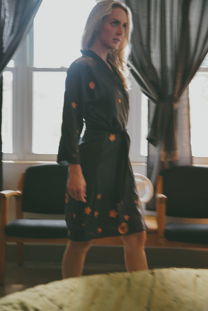 Violet Apollo Rigel Robe in Twilight, women&