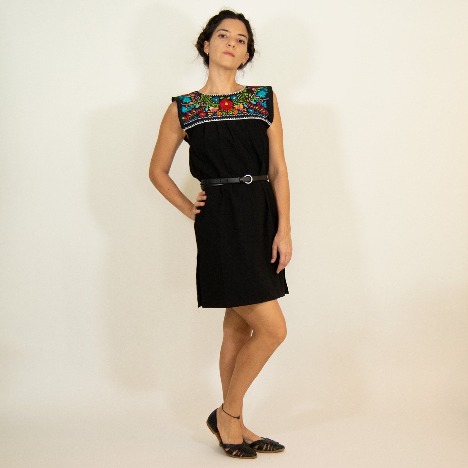 Violet Athena Elvira hand embroidered women&