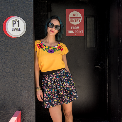 Embroidered women&