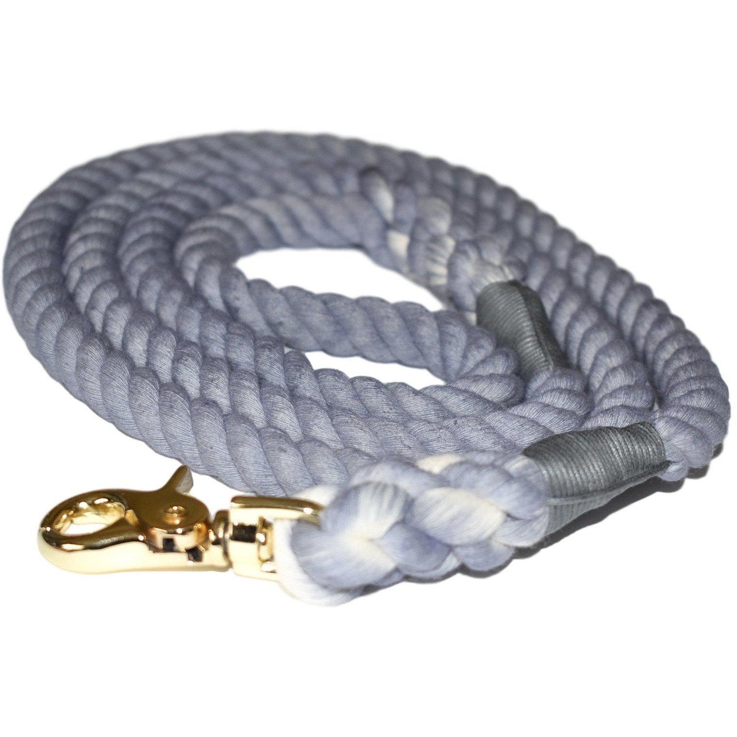 Gray dog leash from Scarlet Gaia featuring a sturdy design, suitable for walking and training dogs.