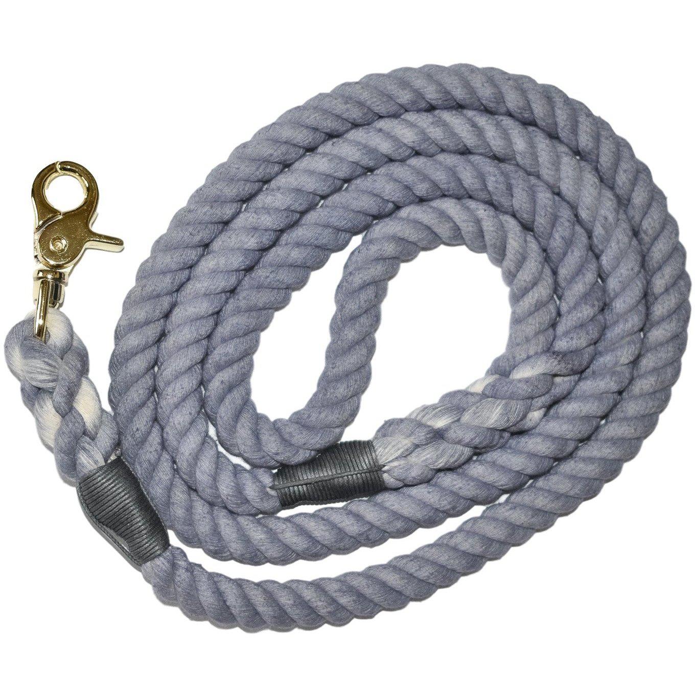 Gray dog leash from Scarlet Gaia featuring a sturdy design, perfect for walking dogs of all sizes.
