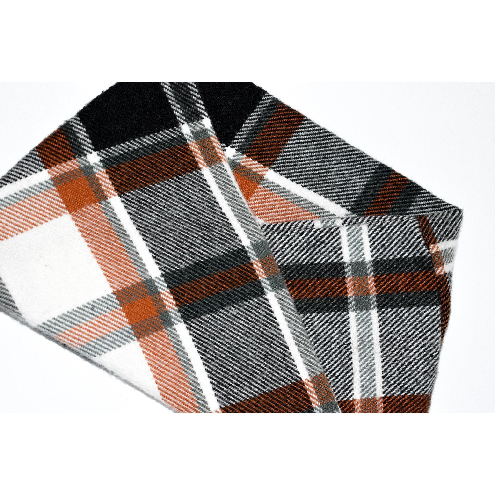 Scarlet Gaia pet scarf featuring a pecan pie design, stylish accessory for dogs with festive, food-themed print.