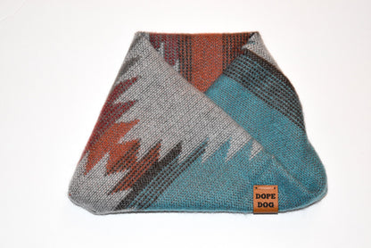 Scarlet Gaia Yosemite dog scarf with stylish pattern, designed for pets to keep your dog fashionable and comfortable.