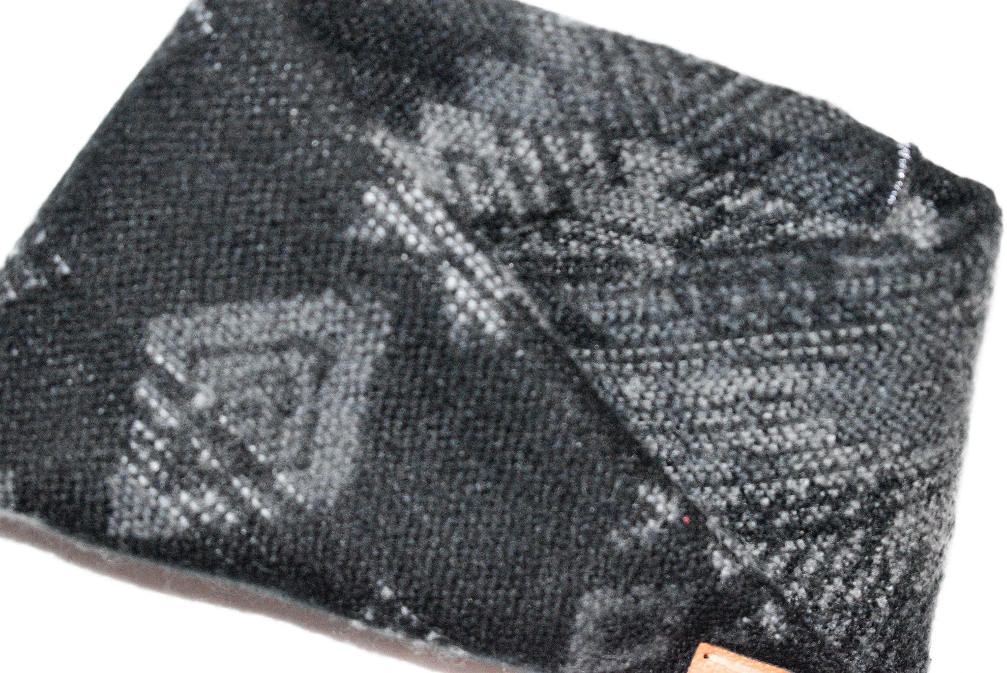 Scarlet Gaia Acadia Dog Scarf on a small dog, featuring stylish, cozy pet accessories for dogs.