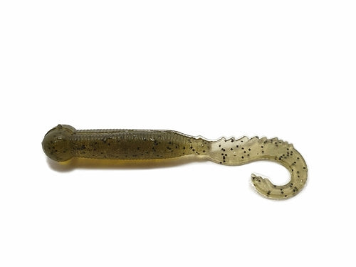 Aquamarine Misty Drago Boost 2-inch fishing lure with vibrant colors and detailed design for freshwater fishing.