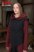 Black Dungeons & Dragons Paladin vest from Azure Briseis, featuring fantasy-inspired armor details, suitable for festivals and parties.