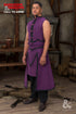 Dungeons & Dragons Sorcerer Battle Skirt in purple and black, featuring detailed fantasy-inspired design for festivals and costume events.