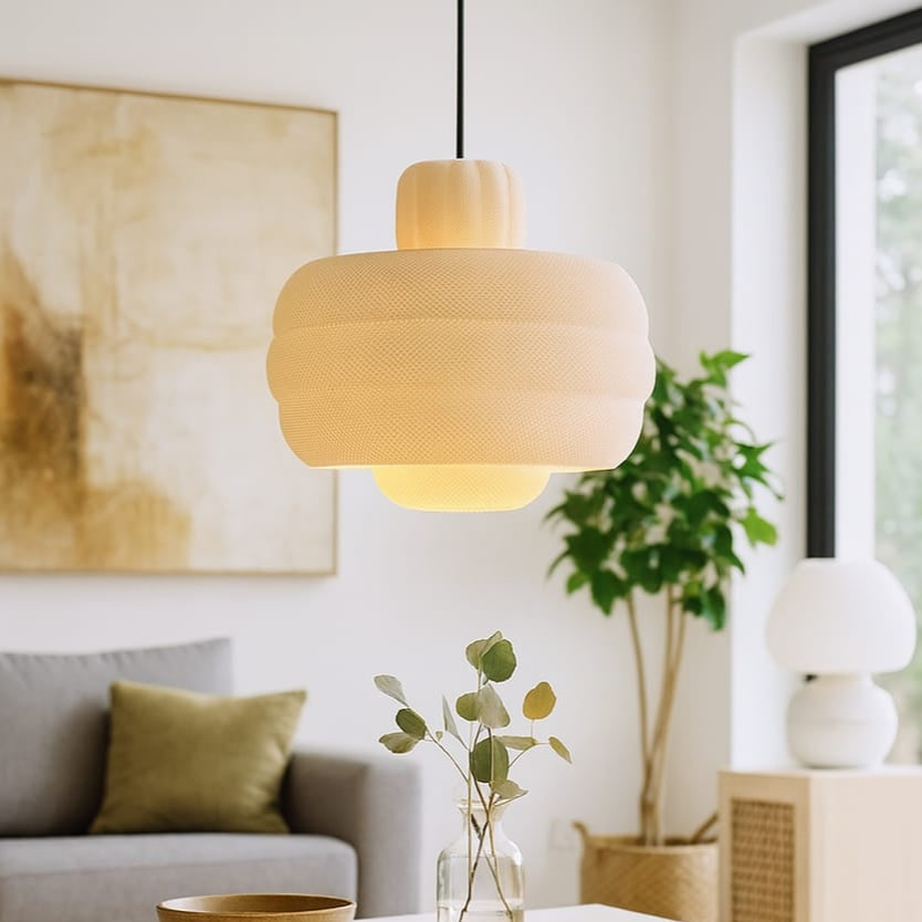 Azure Pontus Dynasty Glow pendant lamp featuring a modern, glowing design ideal for stylish interior lighting.