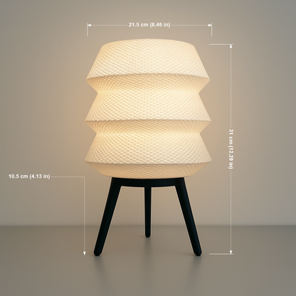 Azure Pontus Dynasty Light portable table lamp with sleek design and adjustable brightness, perfect for modern lighting needs.