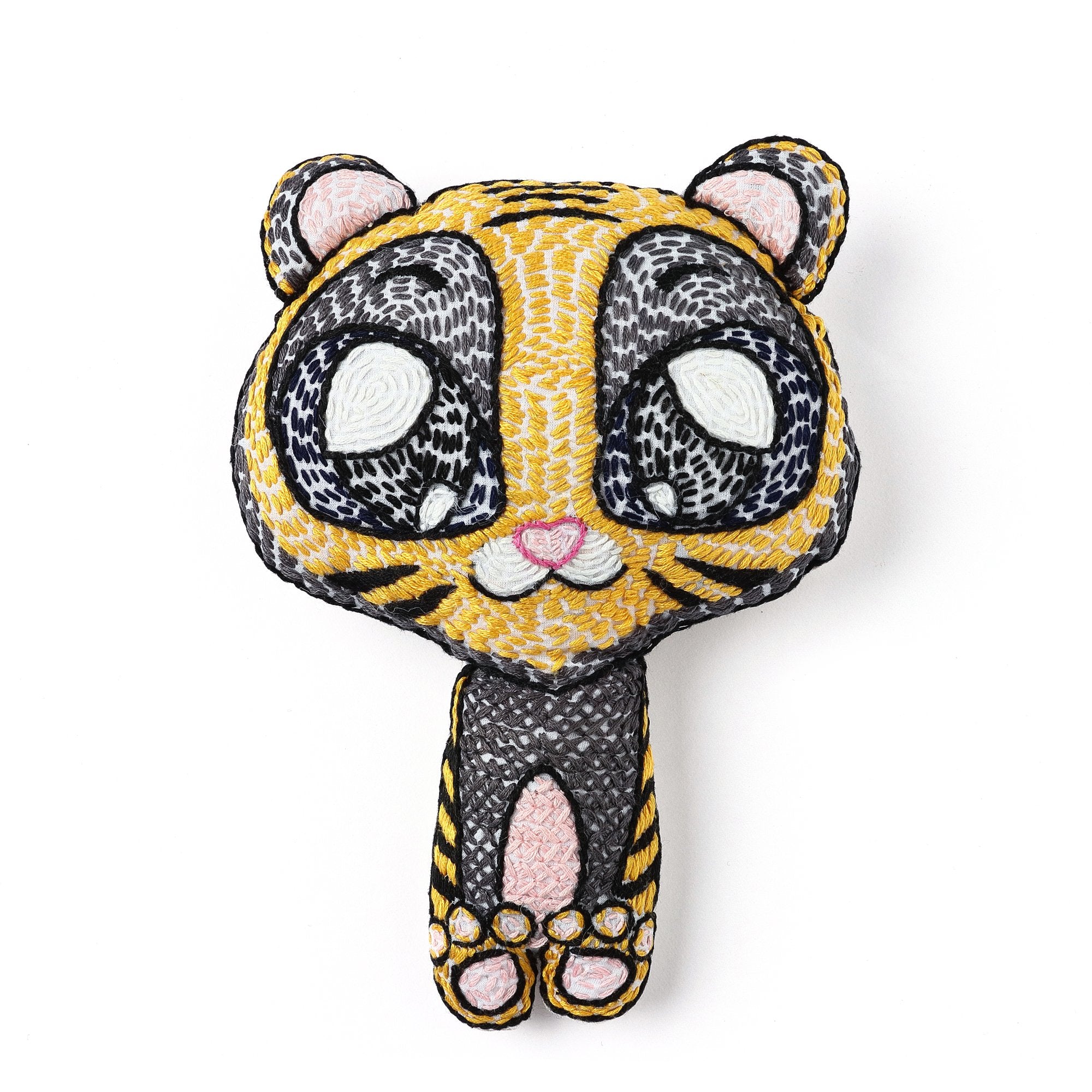 Ivory Meleager Bedtime Buddy Tara, a plush Year of the Tiger gift designed for children, featuring soft fabric and detailed tiger features.