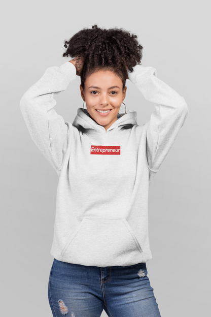 Scorpius Entrepreneur Women Hoodie, cozy sweater with empowering design, ideal for casual wear and entrepreneurs.
