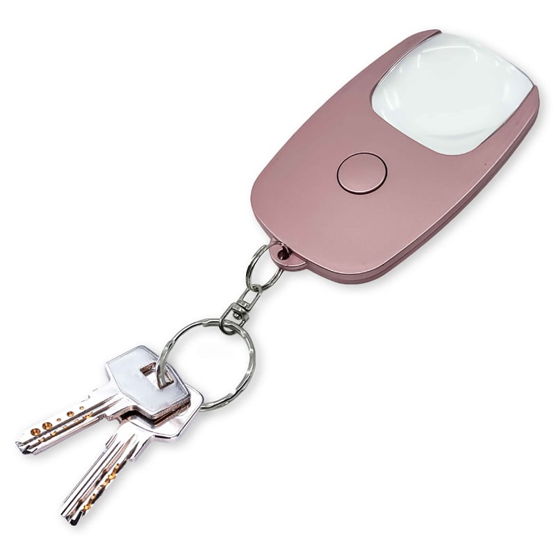 Byzantium Eleusis Pocket Zoom™ Recharge mini magnifier with LED light, showing compact handheld design and built-in illumination.