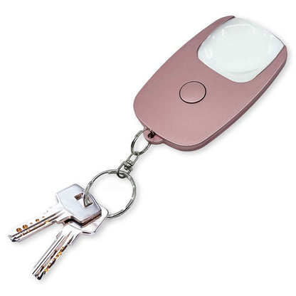 Byzantium Eleusis Pocket Zoom™ Recharge mini magnifier with LED light, showing compact handheld design and built-in illumination.
