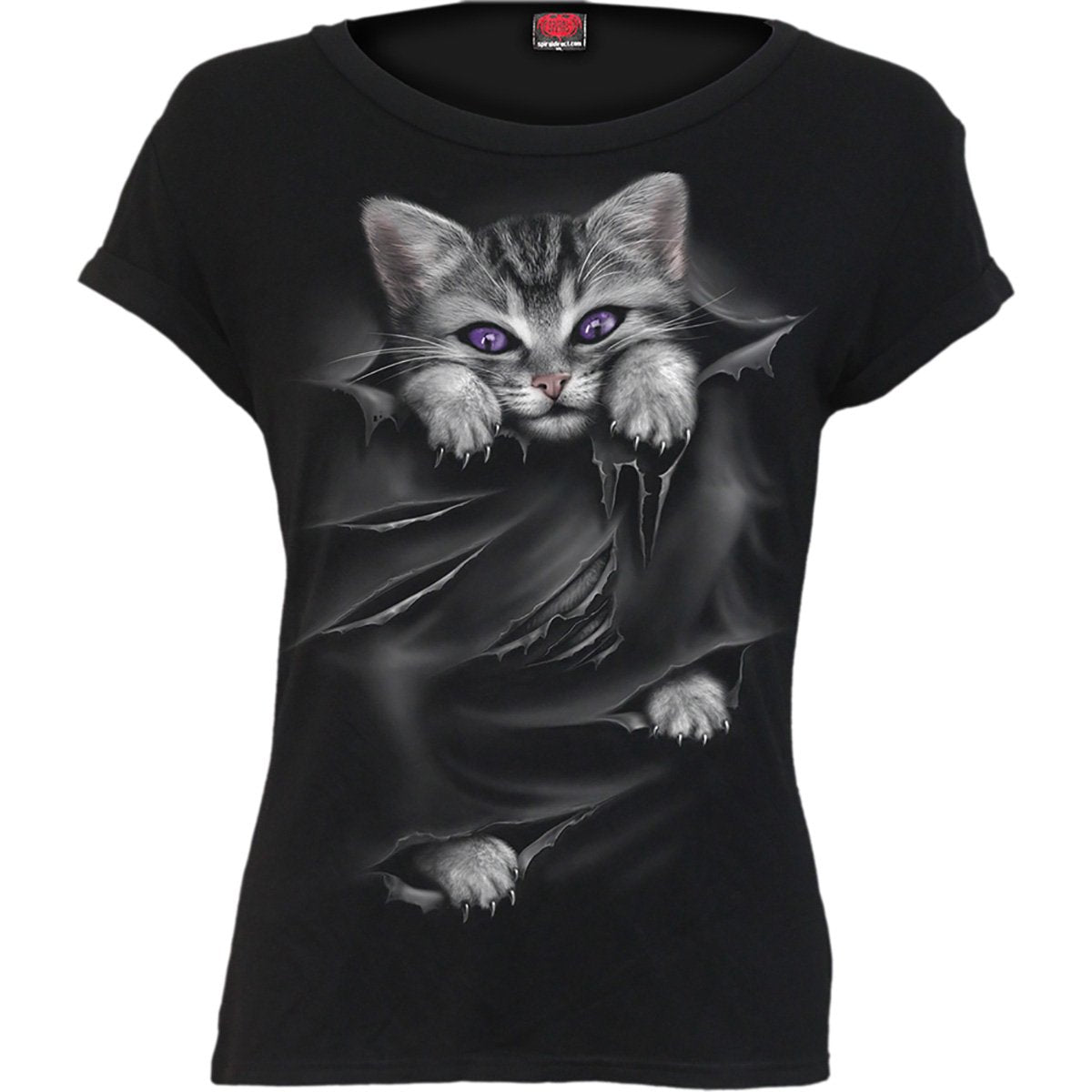 Black Jasper Bright Eyes boatneck cap sleeve top in black, shown flat with smooth fabric and clean lines.