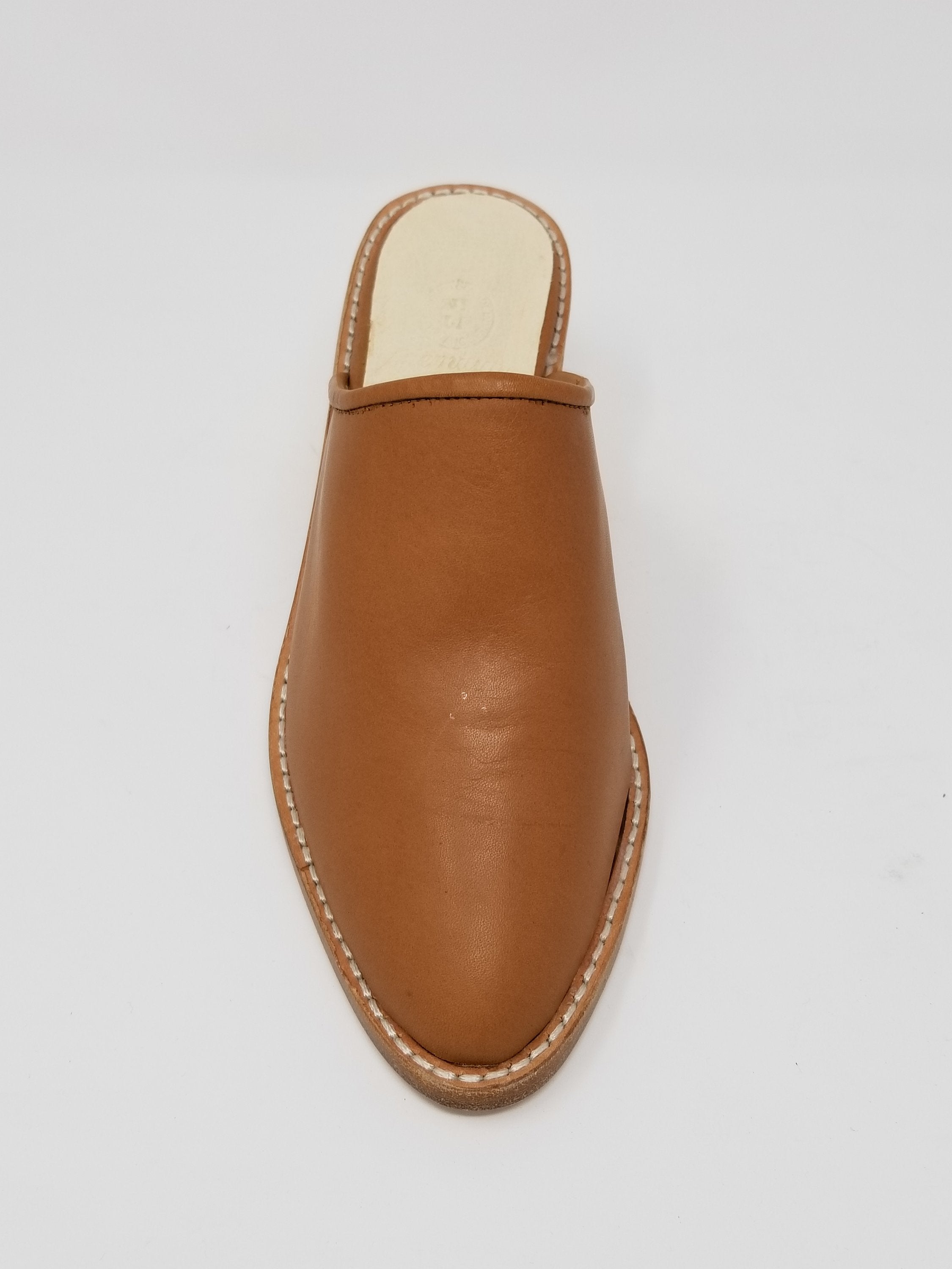Azure Ophion Foxhill tan footwear front view, stylish and comfortable shoes with a sleek design and durable material.