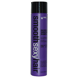 Sexy Hair Concepts 10.1 oz Smooth Smoothing Shampoo by Rose Chloe, in a pump bottle with sleek packaging.