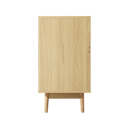 Ultramarine Dione Artiss 6-drawer rattan tallboy chest of drawers for bedroom storage and clothes organization.