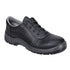 Steelite Kumo S3 safety work shoe by Coral Danae featuring durable construction and slip-resistant sole.