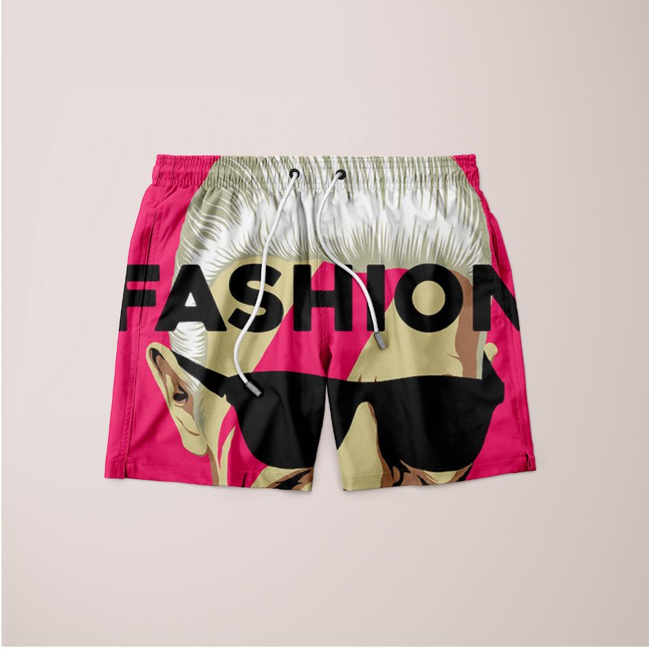 Sky Felix fashion shorts paired with stylish T-shirts, showcasing casual summer wear in a vibrant, trendy outfit.