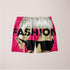 Sky Felix fashion shorts paired with stylish T-shirts, showcasing casual summer wear in a vibrant, trendy outfit.