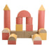 Blush Apricot Mega Fort furniture with colorful fabric panels and playful design for children&