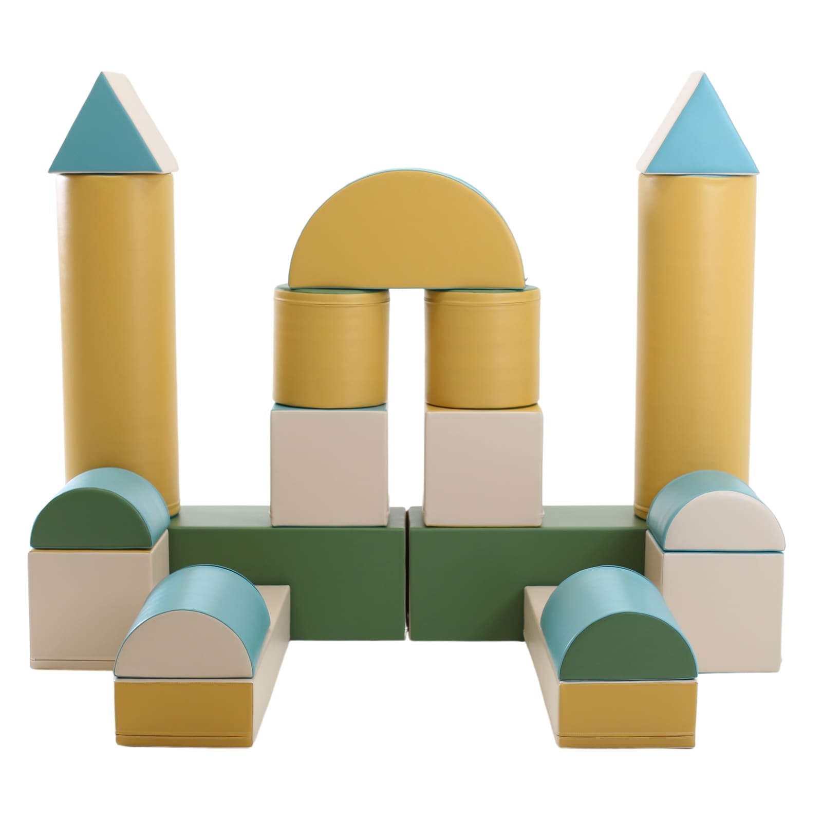 Blush Apricot Mega Fort furniture with sturdy fabric walls and a playful design suitable for kids&